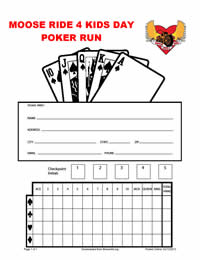 Mr4K Poker Run Card